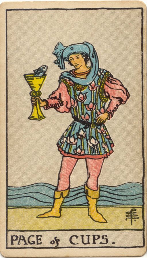 Page of Cups